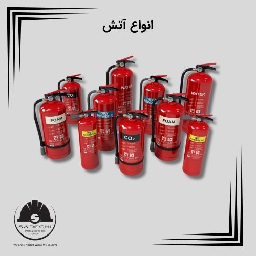 انواع آتش