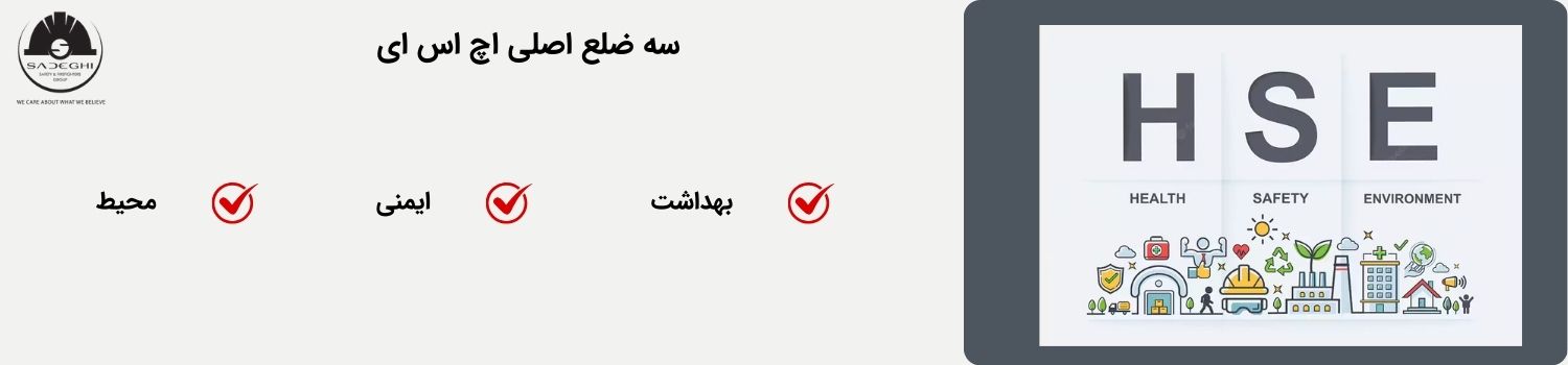 سه ضلع اصلی اچ اس ای